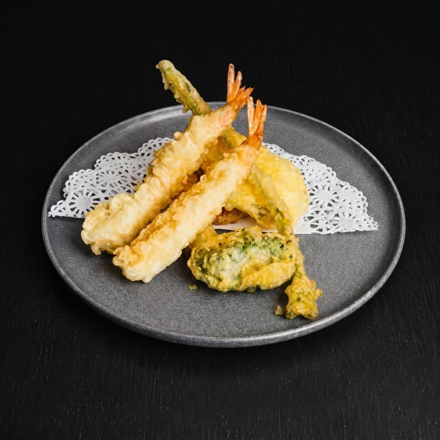 Shrimp Tempura Appetizer.
